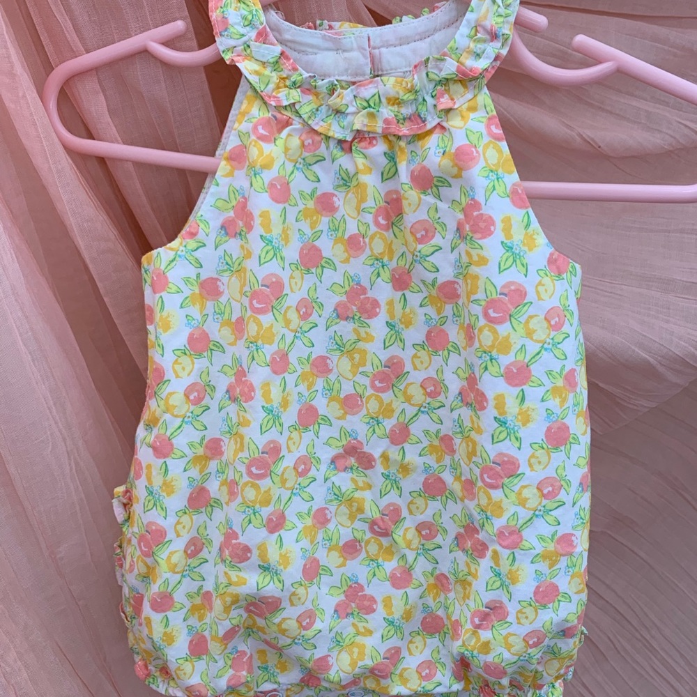 Janie and Jack onesie dress 0-3 mo